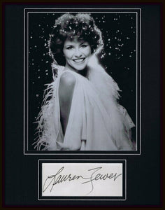 Lauren Tewes Signed Framed 11x14 Photo Display Love Boat