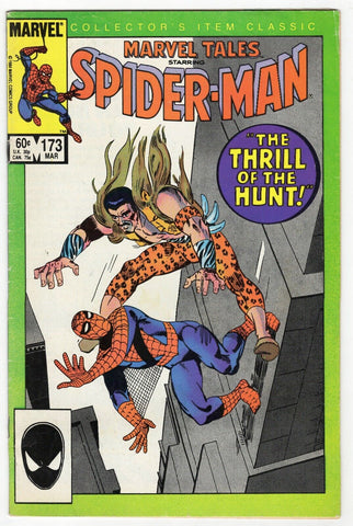 Marvel Tales #173 VINTAGE 1985 Marvel Comics Reprints Spider-Man 34 Kraven