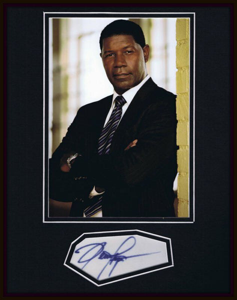 Dennis Haysbert Signed Framed 11x14 Photo Display The Unit 24 Major League