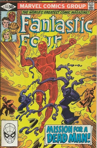 Fantastic Four #233 ORIGINAL Vintage 1981 Marvel Comics Human Torch