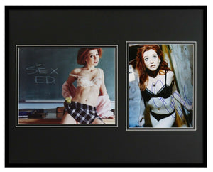 Alyson Hannigan Signed Framed 16x20 Photo Set American Pie Buffy