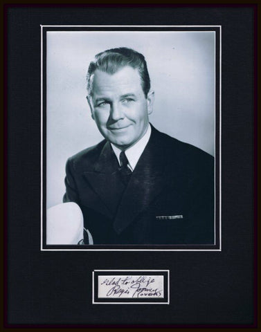 Regis Toomey Signed Framed 11x14 Photo Display The Big Sleep