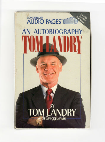 Tom Landry Autobiography VINTAGE 1990 Autobiography Audio Book