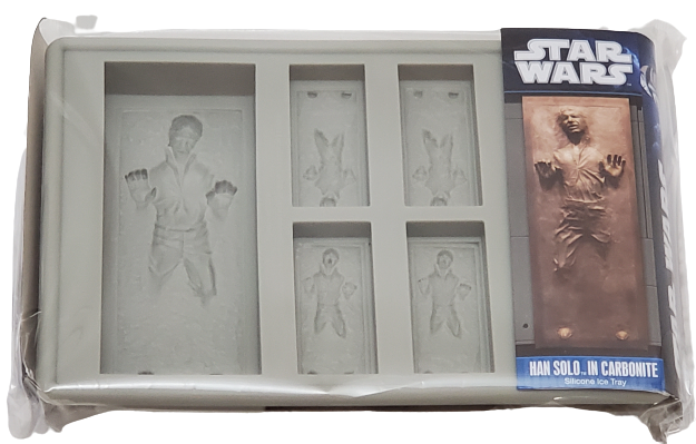 NEW SEALED 2021 Star Wars Han Solo in Carbonite Silicone Ice Cube Tray