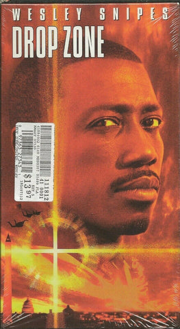 Drop Zone (1995) VINTAGE VHS Cassette Wesley Snipes