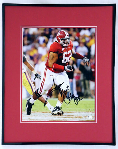 Terrence Mount Cody Signed Framed 16x20 Photo Display Alabama Crimson Tide 