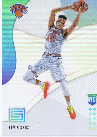 Kevin Knox 2018 Panini Status Aqua RC #134 Knicks Kentucky