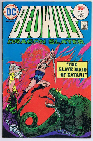 Beowulf Dragon Slayer #2 ORIGINAL Vintage 1975 DC Comics  