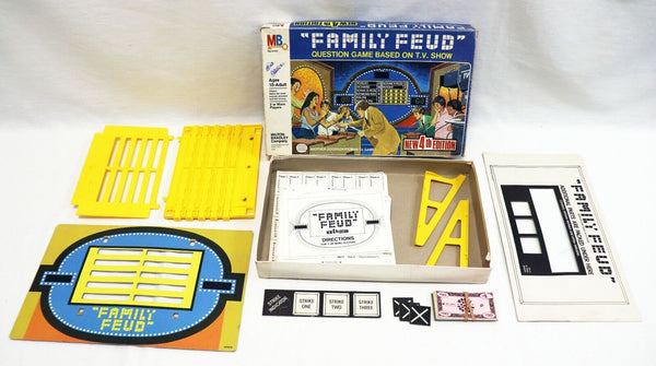 VINTAGE COMPLETE 1981 Milton Bradley Family Feud 4th Edition Board Game