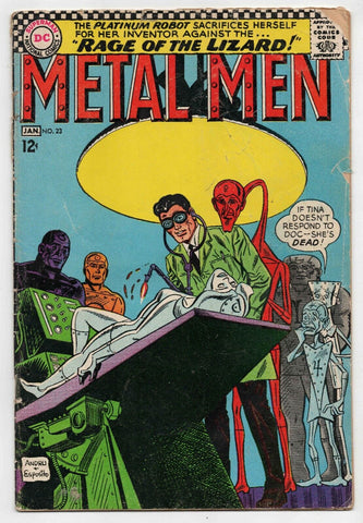 Metal Men #23 ORIGINAL Vintage 1967 DC Comics