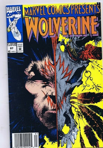 Marvel Comics Presents #97 ORIGINAL Vintage 1992 Marvel Comics Wolverine