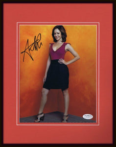 Autumn Reeser Signed Framed 11x14 Photo Display JSA The OC Hallmark Channel