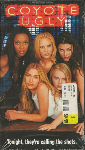 Coyote Ugly VINTAGE VHS Cassette Piper Perabo Tyra Banks Maria Bello