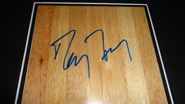 Danny Ferry Signed Framed 12x18 Floorboard + Photo Display Duke