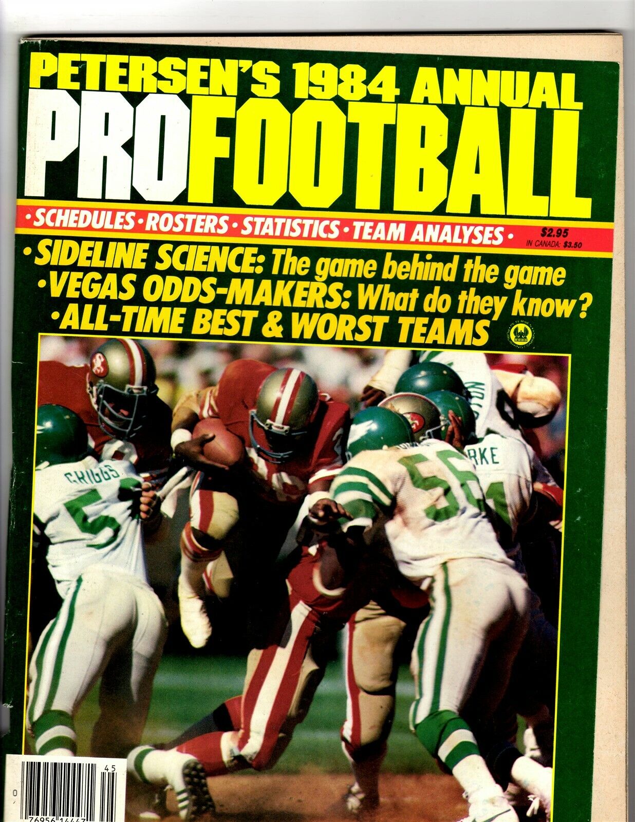 VINTAGE 1984 Petersen's Pro Football Annual Magazine