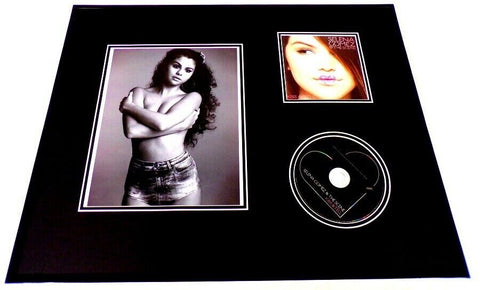 Selena Gomez Framed 16x20 Kiss & Tell CD & Photo Display 