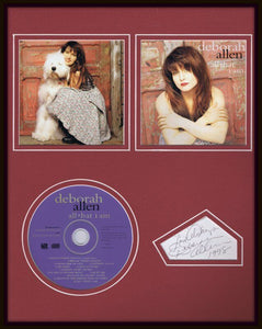 Deborah Allen Signed Framed CD & Photo Display All That I Am