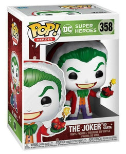 NEW SEALED 2020 Funko Pop Figure Santa Joker DC Comics