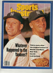 May 27 1991 Sports Illustrated Magazine Mickey Mantle Roger Maris