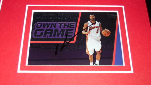 Baron Davis Signed Framed 11x17 Photo Display Dunk Contest w/ Blake Griffin