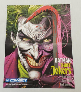 Official 2020 DC Comics Batman Three Jokers 10x13" Promotional Poster