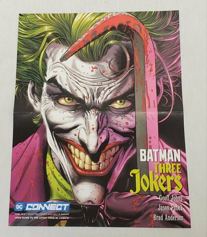 Official 2020 DC Comics Batman Three Jokers 10x13" Promotional Poster