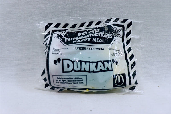 VINTAGE SEALED 1993 McDonald's Food Fundamentals Dunkan