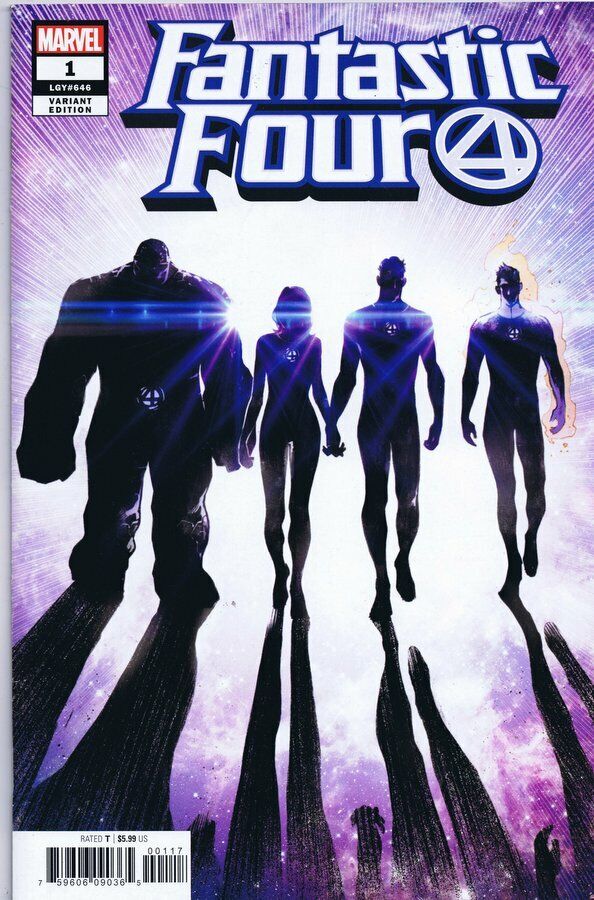 Fantastic Four Vol 6 #1 2018 Marvel Comics Sara Pichelli Teaser Variant 