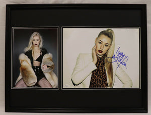 Iggy Azalea Signed Framed 18x24 Photo Poster Display JSA