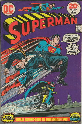 Superman #268 ORIGINAL Vintage 1973 DC Comics 