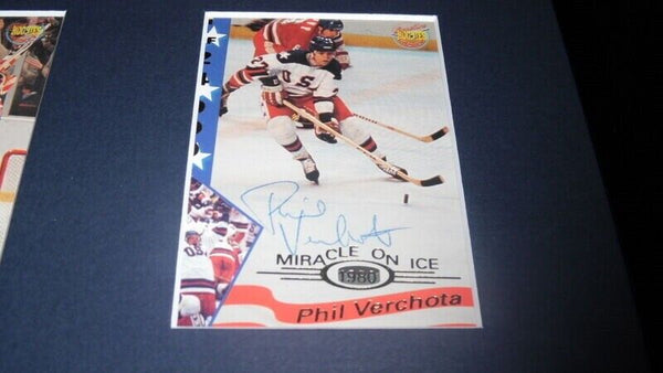 1980 Miracle on Ice USA Hockey Team Signed Framed 16x20 Photo Display C