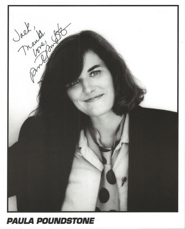 Paula Poundstone Signed 8x10 Photo B