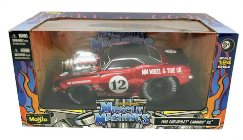 VINTAGE SEALED Maisto Muscle Machine 1969 Chevrolet Camaro 1:24 Scale Diecast  