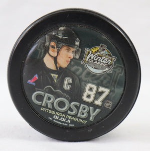 VINTAGE 2011 Sidney Crosby Winter Classic Official Hockey Puck Penguins