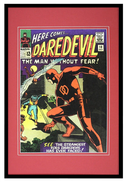 Daredevil #10 Marvel Comics Framed 12x18 Official Repro Cover Display