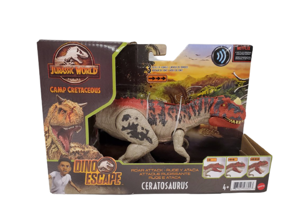 NEW SEALED 2021 Jurassic World Camp Cretaceous Dino Escape Ceratosaurus Figure