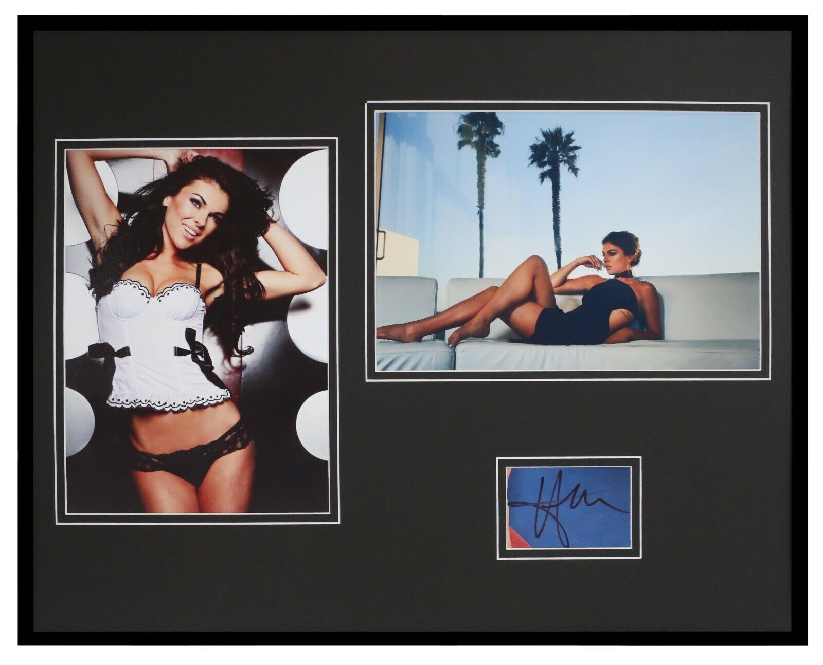 Serinda Swan Signed Framed 16x20 Photo Set Inhumans Graceland Tron