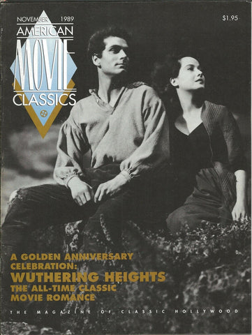 ORIGINAL Vintage Nov 1989 AMC Magazine Wuthering Heights Judy Garland