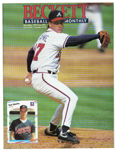 Beckett Baseball Card Magazine #92 VINTAGE 1992 Tom Glavine Braves