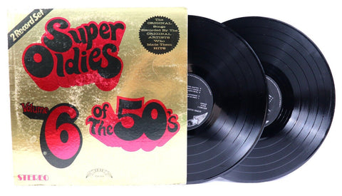 VINTAGE Super Oldies of the 50s Volume 6 LP Vinyl Record Album