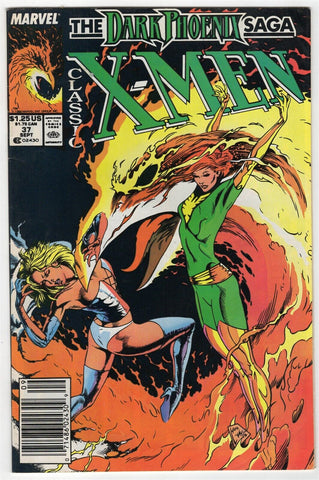 Classic X Men #37 ORIGINAL Vintage 1989 Marvel Comics GGA