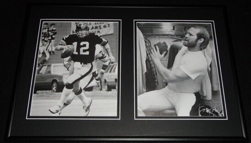 Terry Bradshaw Pittsburgh Steelers Framed 12x18 Photo Display