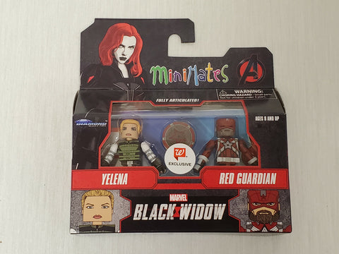 NEW SEALED 2020 Marvel Minimates Black Widow Yelena + Red Guardian Figure Set