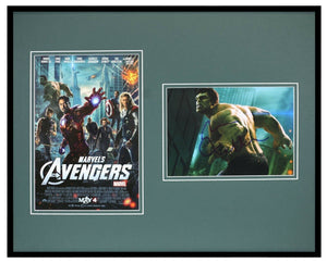 Mark Ruffalo Signed Framed 16x20 Hulk Avengers Photo Set JSA 