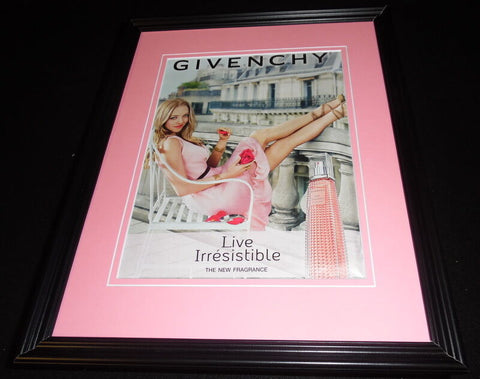 Amanda Seyfried 2015 Givenchy Irresistible Framed 11x14 ORIGINAL Advertisement B