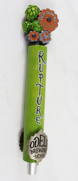 Odell Brewing Rupture Beer Keg Tap Handle