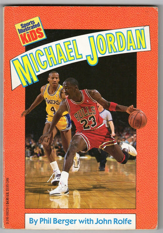 VINTAGE 1990 Sports Illustrated for Kids Michael Jordan Paperback Book P Berger