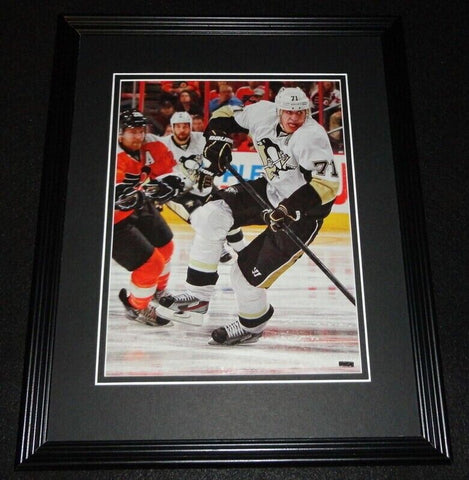 Evgeni Malkin Framed 11x14 Photo Display Penguins vs Flyers