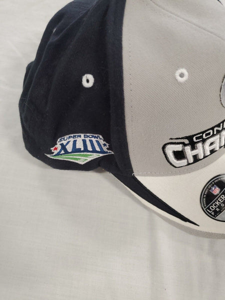 NWT 2008 Reebok Pittsburgh Steelers AFC Champions Adjustable Snapback Cap Hat