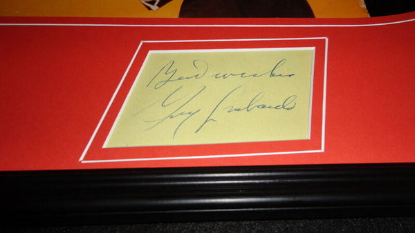 Guy Lombardo Signed Framed 1977 50th Anniversary Record Album Display 